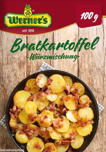 Werner's "BRATKARTOFFEL" Würzmischung, 100g Beutel Werner's "BRATKARTOFFEL" Würzmischung, 100g Beutel von Werner's