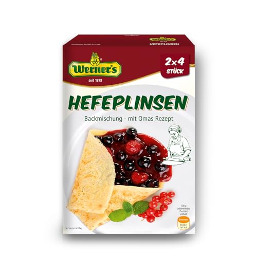 Werner´s Hefeplinsen, 2x4 Stück, 8 Packungen im Karton, Ohne Konservierungsstoffe, ohne zugesetzte Aromen. eine sächsische Spezialität, Werner´s Hefeplinsen, 2x4 Stück, 8 Packungen im Karton, Ohne Konservierungsstoffe, ohne zugesetzte Aromen. eine sächsische Spezialität, von Werner's