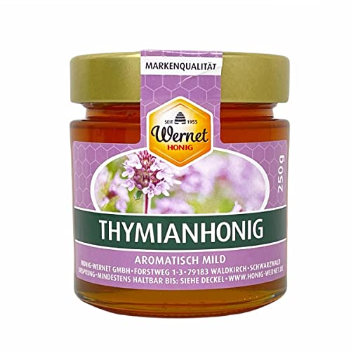Honig Wernet Traditionsimker im Schwarzwald Thymianhonig im 250g Glas Honig Wernet Traditionsimker im Schwarzwald Thymianhonig im 250g Glas von Wernet Honig