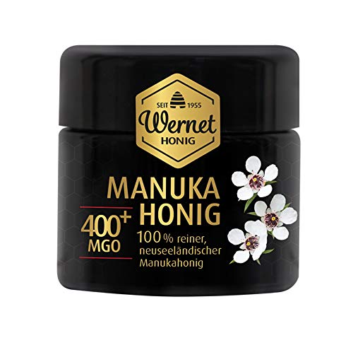 Manuka Honig MGO 400+ 125g im biophotonischen Glas Manuka Honig MGO 400+ 125g im biophotonischen Glas von Wernet Honig