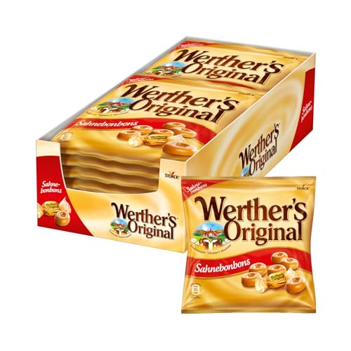 Werther's Original – 15 x 120g – Klassische Sahnebonbons mit leckerem Karamellgeschmack von Werther's Original