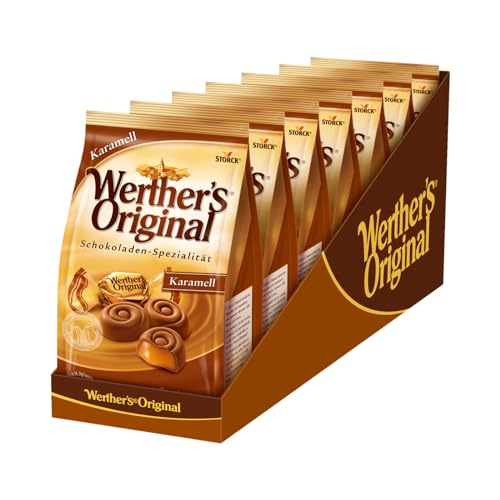 Werther's Original Karamell – 7 x 153g – Vollmilchschokolade mit Karamellfüllung (45 Prozent) von Werther's Original