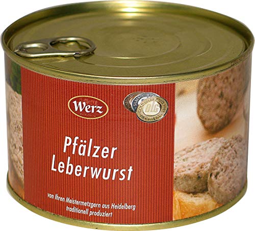 Hausmacher Dosenwurst Pfälzer Leberwurst fein 400g MHD:2/20 von Werz