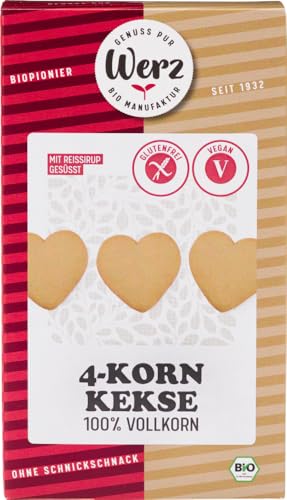 4-Korn Kekse, glutenfrei 18 x 150 gr 4-Korn Kekse, glutenfrei 18 x 150 gr von Werz