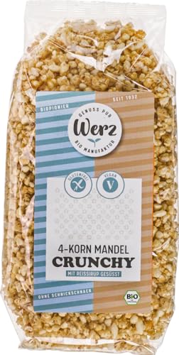 4-Korn Mandel Crunchy, glutenfrei 12 x 250 gr 4-Korn Mandel Crunchy, glutenfrei 12 x 250 gr von Werz