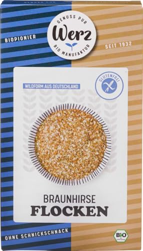 Braunhirse Flocken, glutenfrei 18 x 250 gr Braunhirse Flocken, glutenfrei 18 x 250 gr von Werz