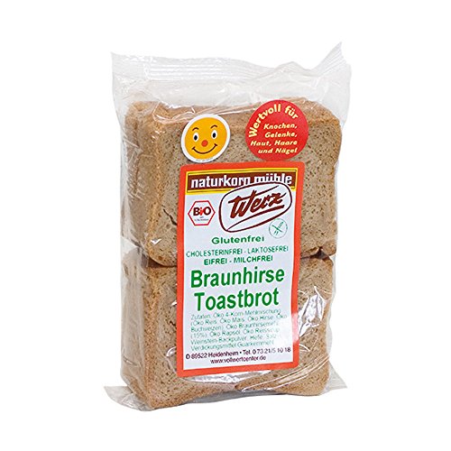 Werz Braunhirse-Toastbrot, 250 g von Werz