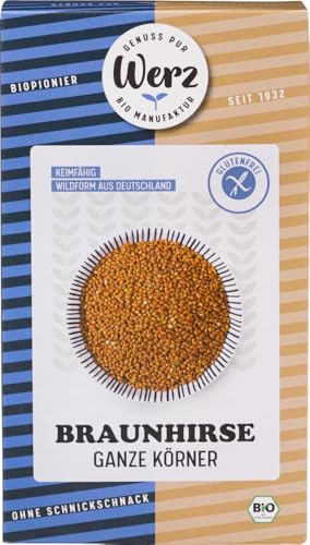 Braunhirse ganze Körner, glutenfrei 2 x 1000 gr Braunhirse ganze Körner, glutenfrei 2 x 1000 gr von Werz