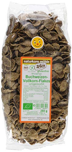 Glutenfreies Getreide: Buchweizen Flakes Bio, 5er Pack (5x 250g) von Werz