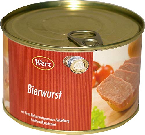 Hausmacher Dosenwurst Bierwurst 400g MHD:1/20 Hausmacher Dosenwurst Bierwurst 400g MHD:1/20 von Werz