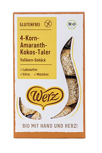 Werz 4-Korn Amaranth Kokos Taler 125g von Werz