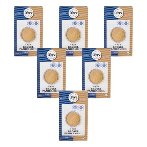 4-Korn Brösel, Paniermehl, glutenfrei 6 x 200 gr von Werz