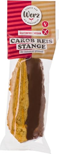 Werz Bio Carob Reis Stange, glutenfrei (1 x 50 gr) von Werz