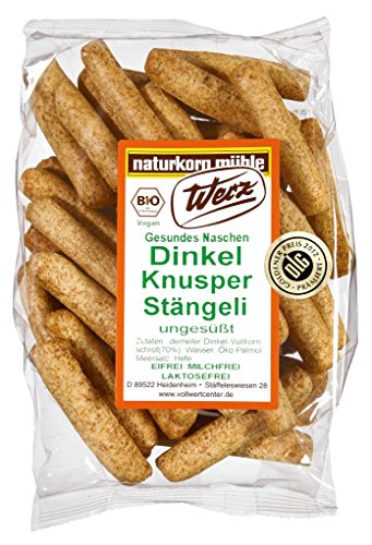 Werz - Bio Dinkel Knusper Stängeli - 125g von Werz