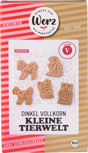 Werz Bio Kleine Tierwelt, Dinkel (6 x 125 gr) von Werz