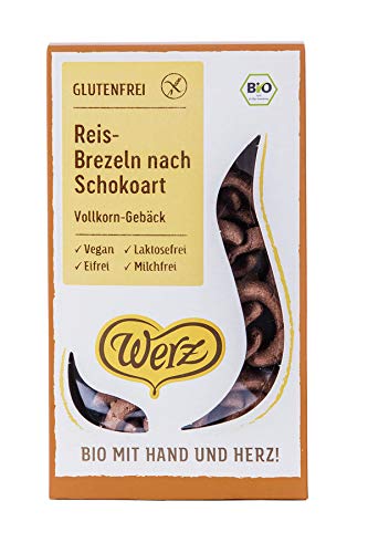 Werz Bio Reis-Brezeln nach Schokoart (6 x 125 gr) von Werz