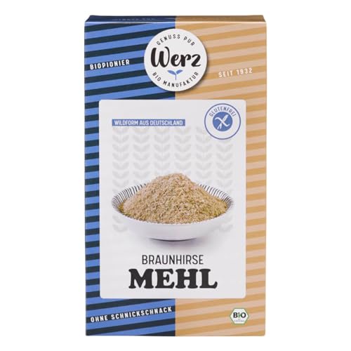 Werz Braunhirse gemahlen glutenfrei, 1er Pack (1 x 1 kg Packung) - Bio von Werz