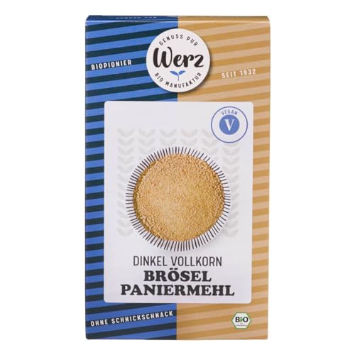 Werz Dinkel-Vollkorn-Brösel, Paniermehl (1 x 200g) von Werz