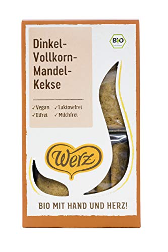 Naturkorn Mühle Werz - Dinkel Vollkorn Mandel Kekse - 100g, bio von Werz