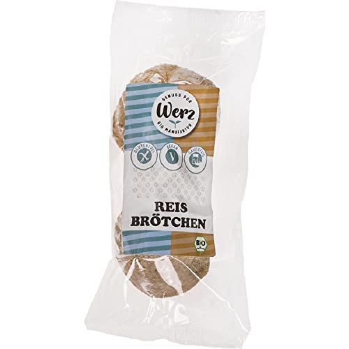 Werz Reis-Brötchen, glutenfrei, 125g (2er Pack) von Werz