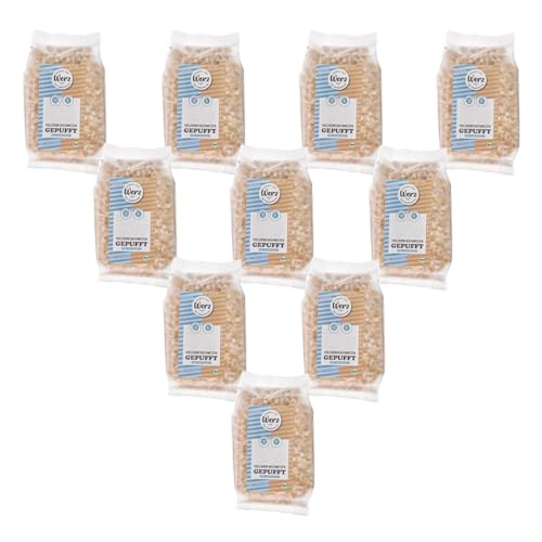 Werz - Vollkorn-Buchweizen gepufft glutenfrei - 80 g - 10er Pack Werz - Vollkorn-Buchweizen gepufft glutenfrei - 80 g - 10er Pack von Werz