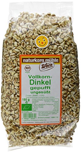 Werz Vollkorn-Dinkel gepufft ungesüßt, 150 g Werz Vollkorn-Dinkel gepufft ungesüßt, 150 g von Werz