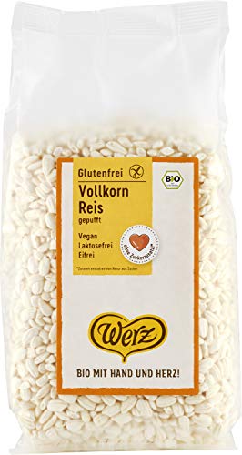 Werz Vollkorn-Reis, gepufft, ungesüßt, glutenfrei (125g) von Werz