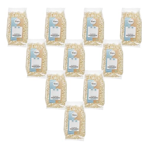 Werz - Vollkorn-Reis gepufft glutenfrei - 125 g - 10er Pack Werz - Vollkorn-Reis gepufft glutenfrei - 125 g - 10er Pack von Werz
