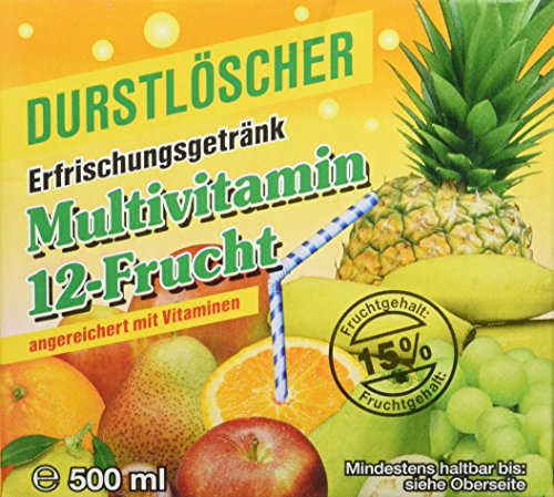 WeserGold Multi-Vitamin, 12er Pack (12 x 500 ml) von WeserGold