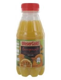 Wesergold Orangen-Saft Einzelflasche von WeserGold