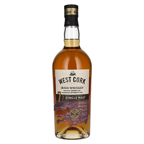 West Cork 7 Years Old Single Malt Irish Whiskey 46% Vol. 0,7l West Cork 7 Years Old Single Malt Irish Whiskey 46% Vol. 0,7l von West Cork