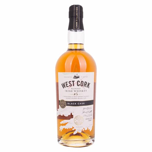 West Cork Char No. 5 Level Blended Irish Whiskey BLACK CASK Finish 40,00% 0,70 Liter von West Cork