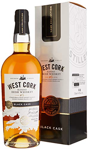 West Cork Char No. 5 Level Blended Irish Whiskey Black Cask Finish (1 x 0.7 l) von West Cork