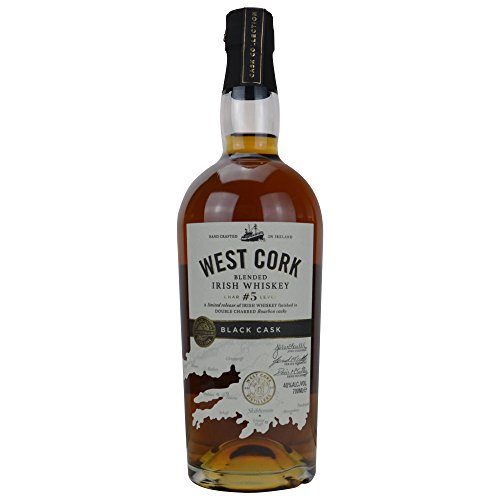 West Cork Char No. 5 Level Blended Irish Whiskey Black Cask Finish (1 x 0.7 l) von West Cork