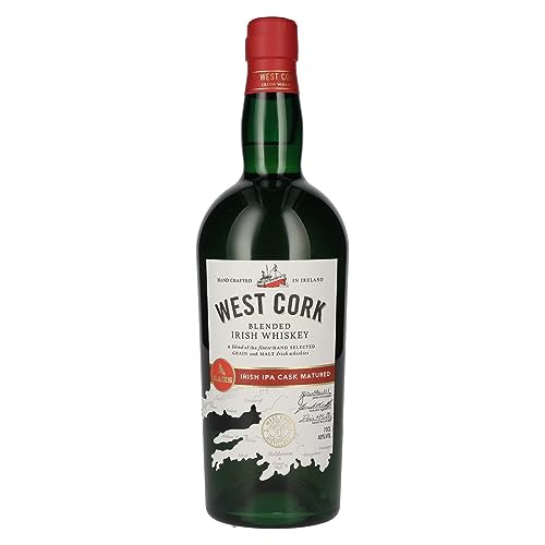 West Cork Irish IPA Cask Finish - Blended Irish Whiskey | 1x0.7L | Aus der vielleicht erfolgreichsten irischen Brennerei | Dreifach destilliert | Bitter-süß West Cork Irish IPA Cask Finish - Blended Irish Whiskey | 1x0.7L | Aus der vielleicht erfolgreichsten irischen Brennerei | Dreifach destilliert | Bitter-süß von West Cork