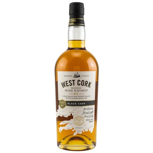 West Cork Black Cask - Blended Irish Whiskey | 1x0.7L | Aus der vielleicht erfolgreichsten irischen Brennerei | limitierte Abfüllung | Süß von West Cork