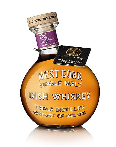 West Cork MARITIME Single Malt Irish Whiskey PORT CASK FINISHED 46% Vol. 0,7l von West Cork