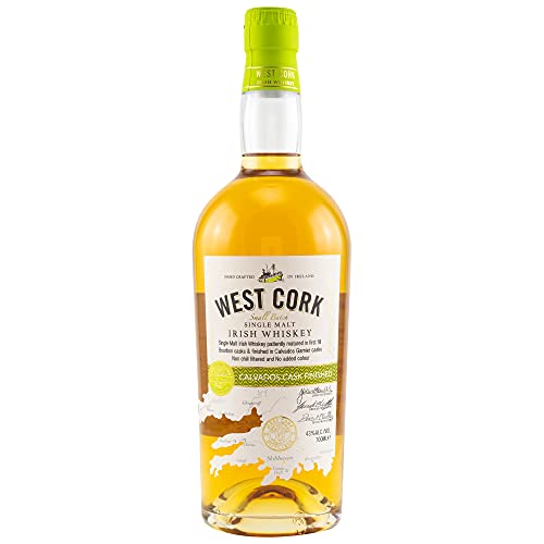 West Cork Calvados Cask Finished I Single Malt Irish Whisky I 43% Vol. I 700 ml von West Cork