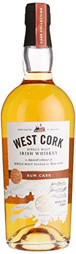 West Cork Single Malt Irish Whiskey Rum Cask Finish (1 x 0.7 l) von West Cork