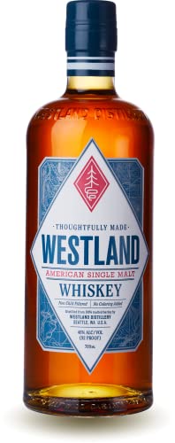 Westland American Oak Single Malt Whiskey 46% Vol. in der Geschenkbox (1x 0,7l) von Westland