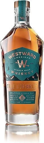 Westward |Single Malt Pinot Noir Finish | 700 ml | 45% Vol. | Geschmack von süßer Vanille mit feinen Aromen von Pflaumen | Spannender Whisky für Kenner & Einsteiger | Nicht rauchig von Hard To Find