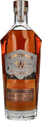 Westward Single Barrel BELGIAN ARDENNES American Single Malt Whiskey 45% Vol. 0,7l von Westward Whiskey