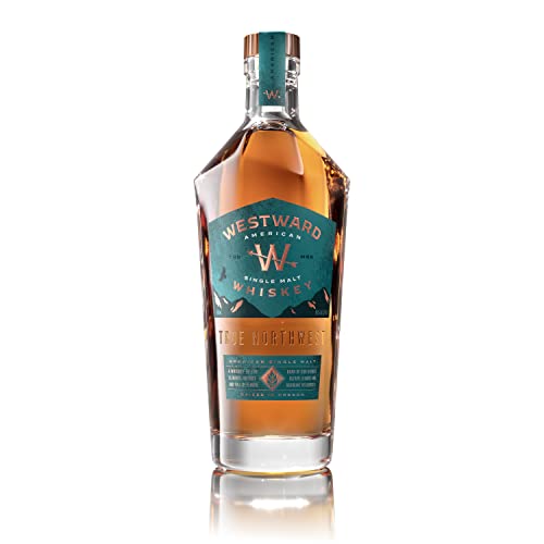 Westward Whiskey, American Single Malt Whiskey, Gold At The San Francisco World Spirits Competition, 45% Volume, 0,7l von WESTWARD