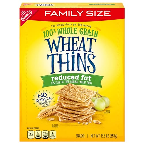 Wheat Thins Weizen-Knallbonbons für Vollkorn, Familiengröße, 354 ml, 1 Stück Wheat Thins Weizen-Knallbonbons für Vollkorn, Familiengröße, 354 ml, 1 Stück von Wheat Thins
