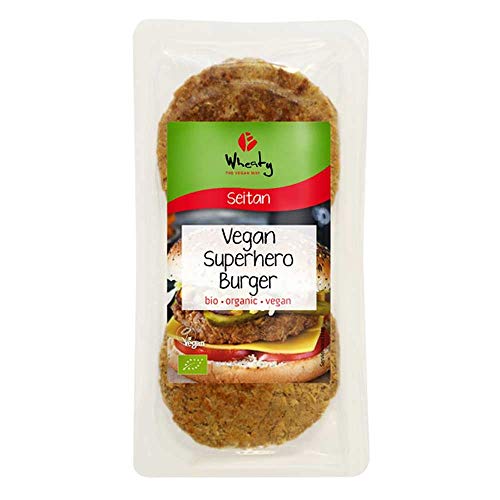 Topas Wheaty Bio Vegan Superhero Burger 200g von Wheaty