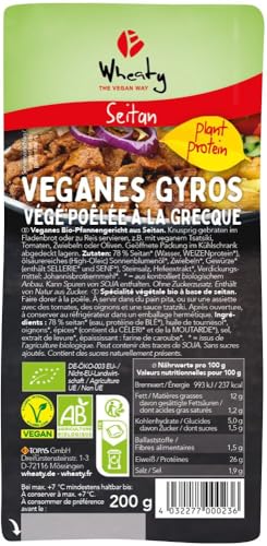 Wheaty Bio Veganes Gyros (6 x 200 gr) von Wheaty