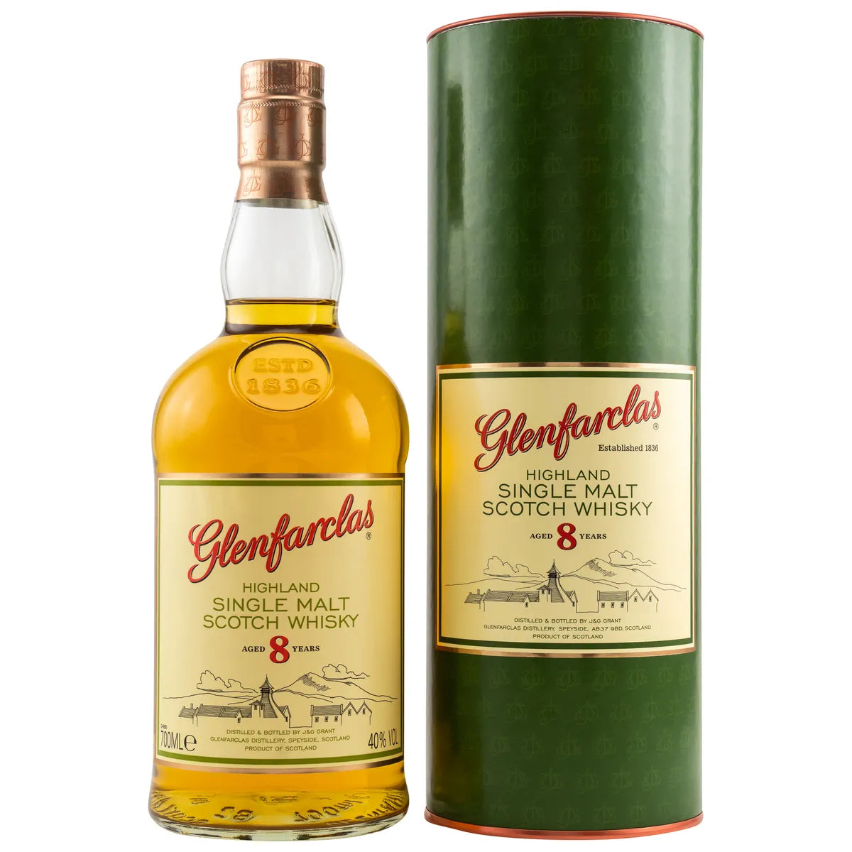 Glenfarclas 8 Jahre 40% vol. 0,7 l Glenfarclas 8 Jahre 40% vol. 0,7 l von Glenfarclas