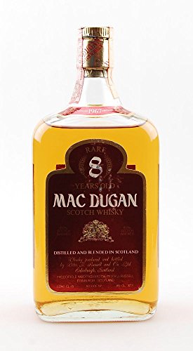 Whisky 1967 Mac Dugan Rare 8 Years Blended Scotch Whisky 1967 Mac Dugan Rare 8 Years Blended Scotch von Whisky Mac Dugan