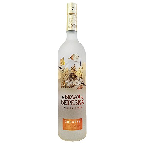 Vodka White Birch Gold 0,5L russischer Premium Wodka mit Birkensaft von White Birch
