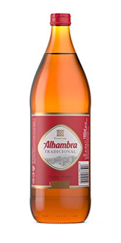 Alhambra tradicional Lager - helles tradicional Lagerbier - Flasche á 1L von White Brand